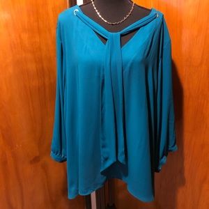 Avenue Teal tunic